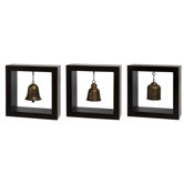 3 Piece Framed Bell Set