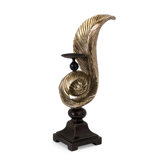 Leaf Resin Candlestick