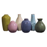 Mini Six Piece Vase Set