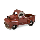 Mitchell Truck Statuary in Rustic Red