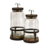 Sloan Lidded Canister (Set of 2)