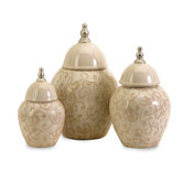 Nasturtium Jar (Set of 3)