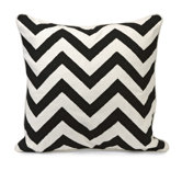 Chevron Embroidered Pillow