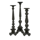 Nathan Polyresin Candlestick (Set of 3)