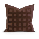 IK Kavita Applique Linen Pillow