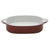 Bia Scoop Oblong Roaster in Red