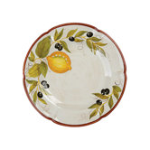 Laurie Gates Lemon Chatta Dinner Plates (Set of 4)