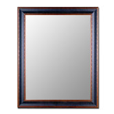 Cameo Collection Mirror in Textured Black and Copper