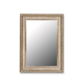 Mirror in Regal Silver with Copper Accents