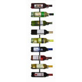Ledge 9 Bottle Wall Mounted Wine Rack