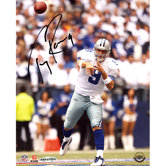 Tony Romo Home Passing Vs. Giants Autographed