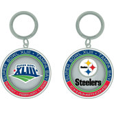 NFL SB XLIII Champs ultimate keychain - Pittsburgh Steelers