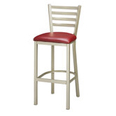 Steel Ladder Back 30" Metal Barstool