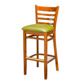 Beechwood Ladder Back 30" Bar Stool