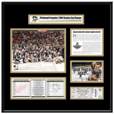 NHL 2009 Stanley Cup Ticket Frame - Pittsburgh Penguins