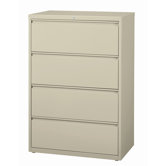 36" Wide 4 Drawer HL10000-Series Lateral File Cabinet