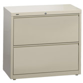 30" Wide 2 Drawer HL10000-Series Lateral File Cabinet