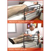 Fold-down Safety Bed Rail