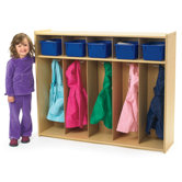 Value Line Toddler 5-Section Locker