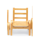 9" Wood Classroom Stacking Chair
