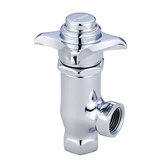 Self Closing Angle Stop Faucet in Polished Chrome