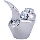 Drinking Fountain Head without Flange and 0.375-18 NPS Female Shank in Polished Chrome