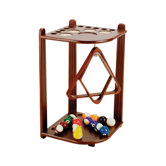 10 Pool Cue Floor Rack
