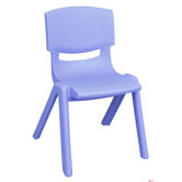 15" Polypropylene Classroom Stackable Chair