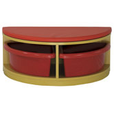 Half Circle Bench Reading Sectional