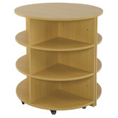 Two Piece Round High Storage Center