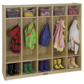 5 Section Coat Locker
