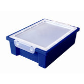 Small Storage Bin with Clear Lid