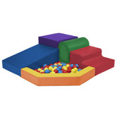 SoftZone Primary Climber with Ball Pool