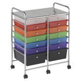14 Drawer Mobile Organizer