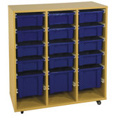 Storage Trolley with 15 Trays