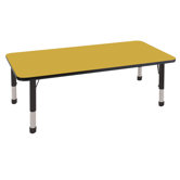 30" x 60" Rectangular Adjustable Activity Table