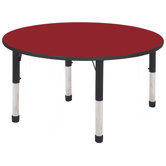 48" Round Adjustable Activity Table