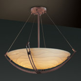 Porcelina 6 Light Inverted Pendant