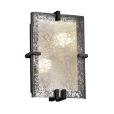 Fusion Clips 2 Light Rectangle Wall Sconce