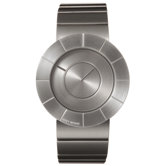 To Men's Watch with Silver Metal Band