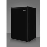 34.25" x 19.36" Refrigerator Freezer in Black