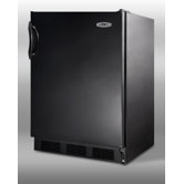 33.25" x 23.63" Refrigerator in Black