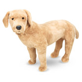 Large Yellow Lab Plush Stuffed Animal