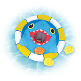 Spark Shark Floating Target Game