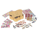 Butterfly Treasure Box Peel and Press Sticker by Number