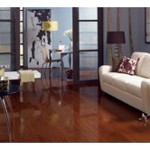 Color Strip 3-1/4" Solid Red Oak in Cherry Oak High Glass
