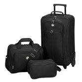 EuroValue II 3 Piece Rolling Luggage Set