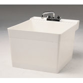 Wall Hung Service Sink in White