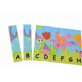 Wooden Double Sided Alphabet Puzzle