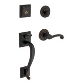 Madison Sectional Trim Single Cylinder Handle Set with Left Handling